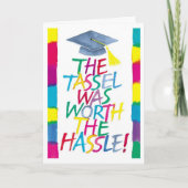 De Tassel was de Hassle waard Kaart (Voorkant)