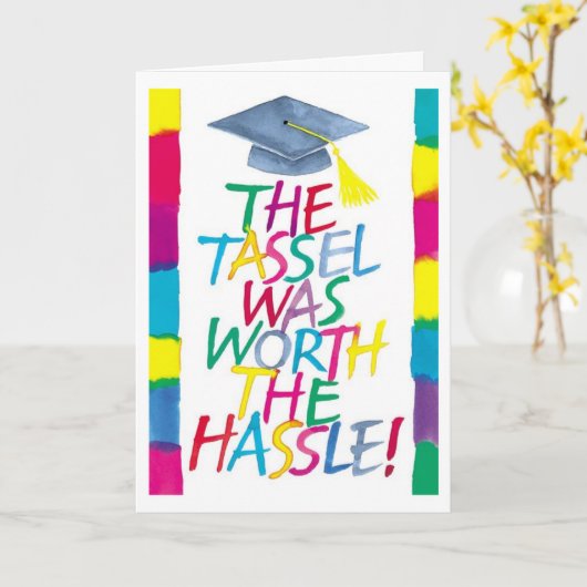 De Tassel was de Hassle waard Kaart (Gele Bloem)