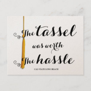 De tassel was de moeite waard - Klasse van 2014 Aankondiging