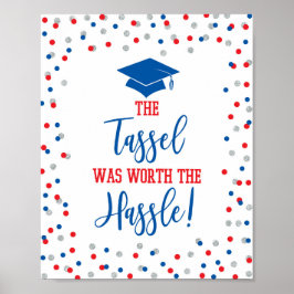 De Tassel was de moeite waard om het Afstuderen va Poster