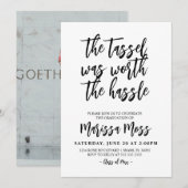 De Tassel was het Afstuderen van Hassle waard Kaart (Voorkant / Achterkant)