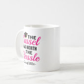 De Tassel was het Afstuderen van Hassle waard Koffiemok (Voorkant links)