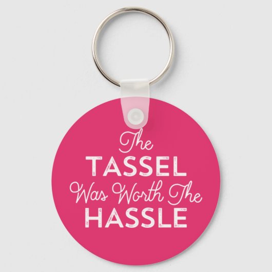 De Tassel was het Afstuderen van Hassle waard | Ro Sleutelhanger (Voorkant)