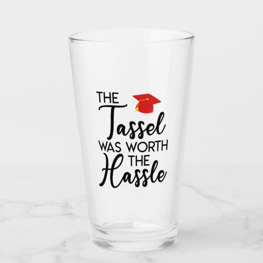 De Tassel was het beste cadeau van het Afstuderen Glas (Voorkant)