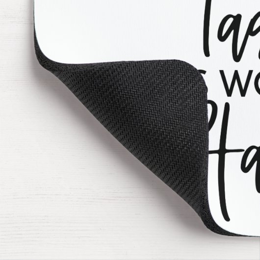 De Tassel was het beste cadeau van het Afstuderen  Muismat (Hoek)