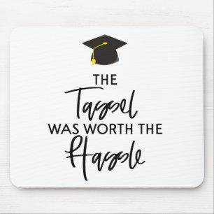 De Tassel was het beste cadeau van het Afstuderen Muismat