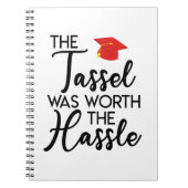 De Tassel was het beste cadeau van het Afstuderen  Notitieboek (Voorkant)
