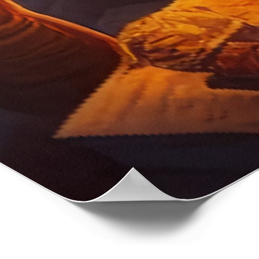 De Tavern in het centrum | AI Art Poster (Hoek)