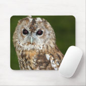 De Tawny Owl Muismat (Met muis)