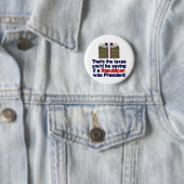 De Taxed die je zou redden Ronde Button 5,7 Cm (In situ)