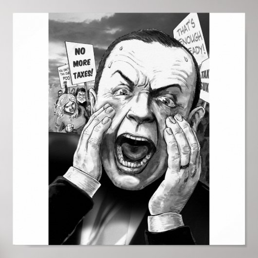 De Taxed tot de dood Poster (Voorkant)