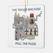 De Taylor Machine Keramisch Ornament (Links)