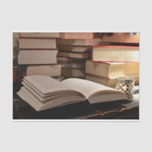 De TBR-boekenstapel Tissuepapier (Voorkant)