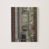 De Tea Depot (gouache op zijde) Legpuzzel (Verticaal)