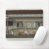 De Tea Depot (gouache op zijde) Muismat (Met muis)