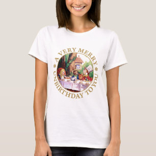 DE TEA PARTIJ VAN DE MAD HATTER T-SHIRT