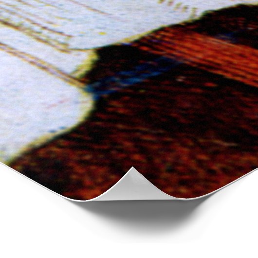 De Tea Party van Mad Hatter uit Alice in Wonderlan Poster (Hoek)