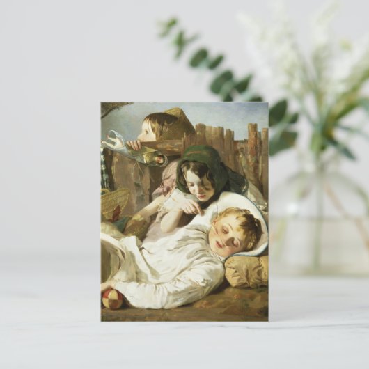 De tease briefkaart (Staand voorkant)