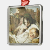 De tease metalen ornament (Links)