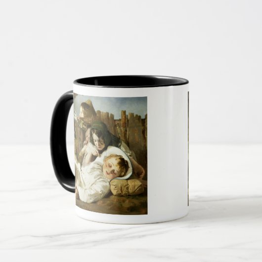 De tease mok (Voorkant links)