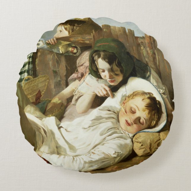 De tease rond kussen (Voorkant)