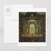 De Teatro Reale in Turijn (olie op doek) Briefkaart (Voorkant / Achterkant)