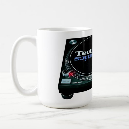 De TECHNICS SL-1210M5D DJ Platenspeler Deck Koffiemok (Links)