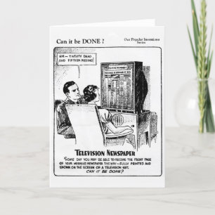 De  Technologie-Kaart van 1930 Feestdagen Kaart