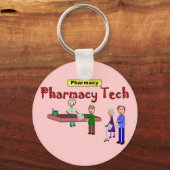 De technologie van de apotheek met het ontwerp van sleutelhanger (Voorkant)