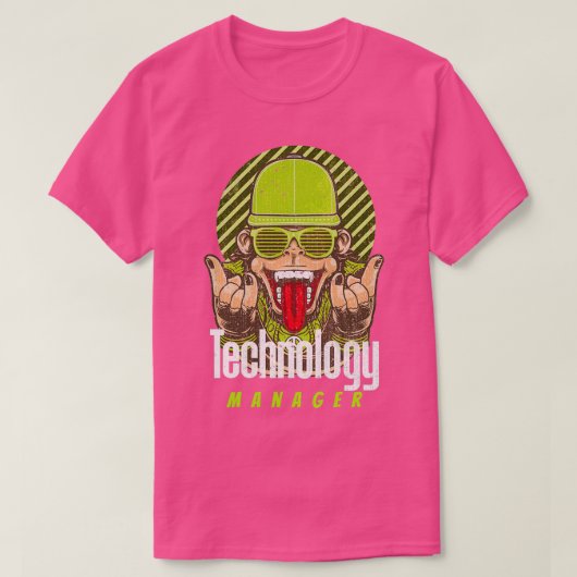 De technologiemanager t-shirt (Design voorkant)