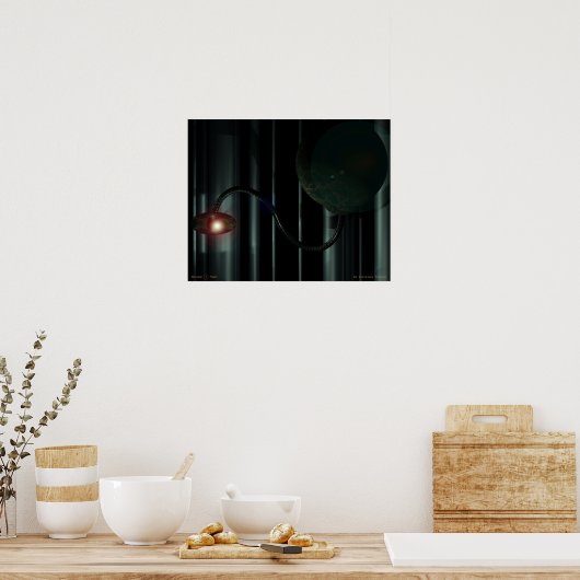 De technologische singulariteit poster (Keuken)