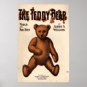 De Teddy Bear Poster (Voorkant)