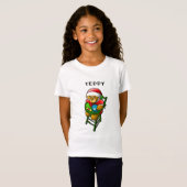 De teddybeer van Kerstmis T-shirt (Voorkant volledig)