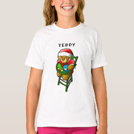 De teddybeer van Kerstmis T-shirt