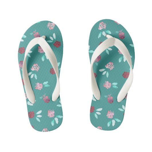 De Teenslippers van de Kinderen van de Bloemen van (Voetbed)