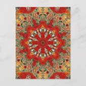 De Tegel Mandala van India Briefkaart (Voorkant)