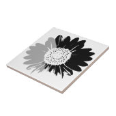 De Tegel van BW van de zonnebloem Tegeltje (Zijkant)