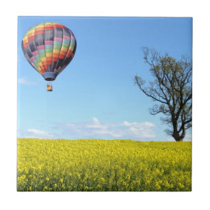 De Tegel van de Ballon van de hete Lucht Tegeltje