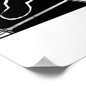 De Tegel van de Bathroom van de Redacteur van het  Poster (Hoek)