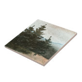 De Tegel van de Boom van de pijnboom van mijn Tegeltje (Zijkant)