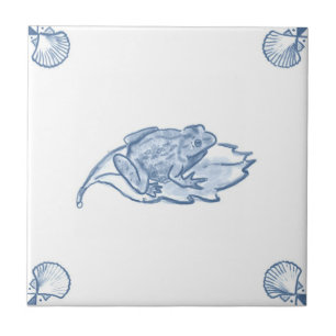 De Tegel van de Kikker van de Delft met de Korters Tegeltje