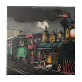 De Tegel van de Night Express Tegeltje (Voorkant)