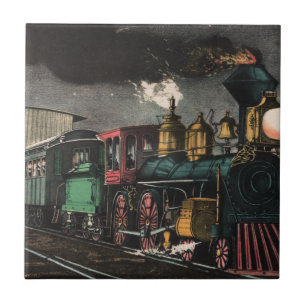De Tegel van de Night Express Tegeltje
