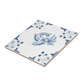 De Tegel van de Vis van de Delft met de Hoekjes va Tegeltje (Zijkant)