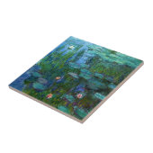 De Tegel van de Waterlelies van Nympheas van Monet Tegeltje (Zijkant)