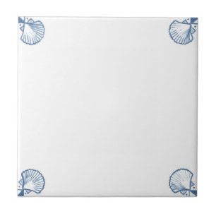 De Tegel van het Gebied van de Delft met de Korter Tegeltje