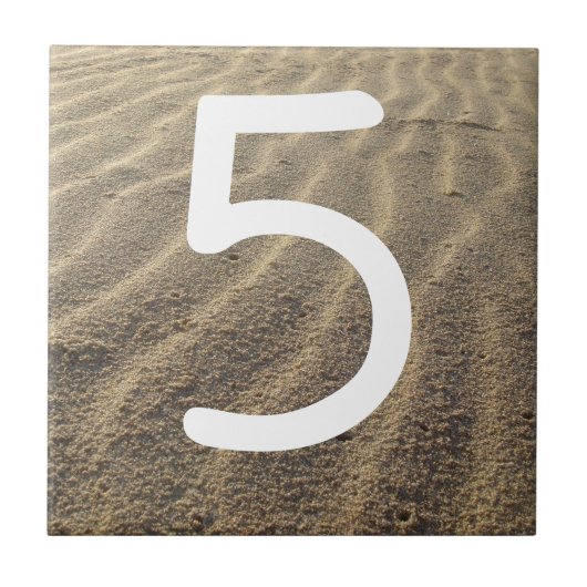 De Tegel van het Huisnummer van het Huis van het Tegeltje (Voorkant)