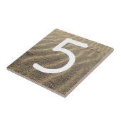 De Tegel van het Huisnummer van het Huis van het Tegeltje (Zijkant)