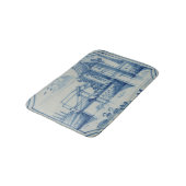 De tegel van het vlot die een trekbrug over een ka badmat (Gekanteld)