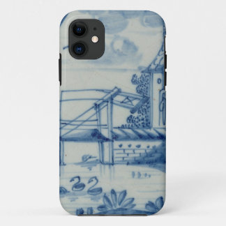 De tegel van het vlot die een trekbrug over een ka Case-Mate iPhone case